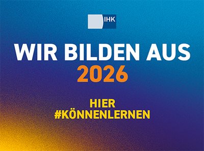 IHK — Wir bilden aus 2026